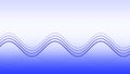 Four parallel harmonic blue sine waves