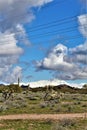 Four Peaks Mountain in, Tonto National Forest, Arizona, United States Royalty Free Stock Photo