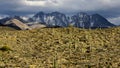 Four Peaks with Snow Royalty Free Stock Photo