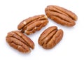 Four pecan nuts