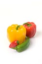 Four Peppers Royalty Free Stock Photo