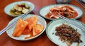 Korean Side Dishes Royalty Free Stock Photo