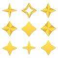 Four point stars collection