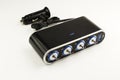 Four ports 12v car lighter Royalty Free Stock Photo