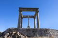 The Four Post made famous by St. Teresa, is outside the walled city of Avila. A cross marks the spot where, St. Teresa`s uncle