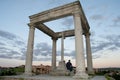 The Four Posts - Avila - Spain Royalty Free Stock Photo