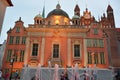 Four Quarters Fountain (Fontanna Czterech Kwartalow) in Gdansk, Poland