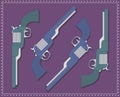 Revolvers Royalty Free Stock Photo