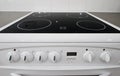 Four ring electric hob Royalty Free Stock Photo