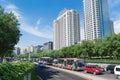 Crossroads traffic of beijing