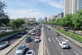 Crossroads traffic of beijing