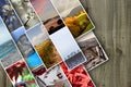 Different seasons collage made of variety of beautiful pictures Royalty Free Stock Photo