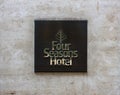 Four Seasons Hotel in New York Royalty Free Stock Photo