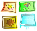 Four Seasons Icon Set