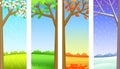 Four Seasons Panels/eps