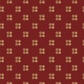 Four Seasons seamless pattern isolated on color background Royalty Free Stock Photo
