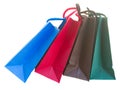 Four shopping bags Royalty Free Stock Photo