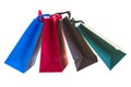 Four shopping bags Royalty Free Stock Photo