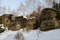 Four sisters rock Royalty Free Stock Photo