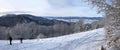 Ski Touring on Lysec, Great Fatra, Turiec Region, Slovakia