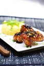 Four spices marinated chicken wings