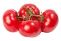 Four tomatoes Royalty Free Stock Photo