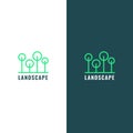 Four Trees Landscaping and Gardening Logo