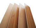 Four types of wood laminate