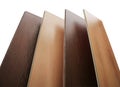 Four types of wood laminate