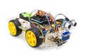 Four wheels drive robotic car