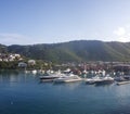 Four Yachts in Blue Bay