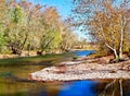 Fourche river Royalty Free Stock Photo