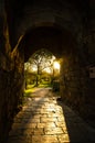 FourcÃÂ¨s is an original round Bastide in the Department of Gers, France