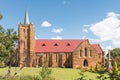 Historic sandstone Dutch Reformed Church in Fouriesburg