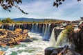 Fourteen Falls in Kenya Royalty Free Stock Photo