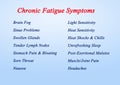 Chronic Fatigue Symptoms