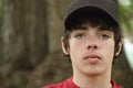 Fourteen year old teenager boy Royalty Free Stock Photo