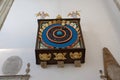 Astronomical clock, Wimborne Minster. England