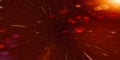 Fourth Dimensional Space Particles Abstract Background