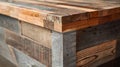 A fourth image reveals a podium crafted from reclaimed wood lending a rustic and earthy feel to the overall design. .