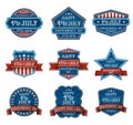 Fourth of July Design Elements