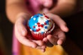 Fourth of July Star Cupcakes