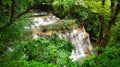 The fourth level of Huai Mae Kamin Waterfall