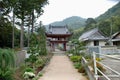 Fourth temple of the Shikoku Pilgrimage, Dainichi-ji in Japan