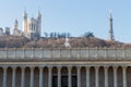 Fourviere catherdal Royalty Free Stock Photo