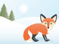 Fox Christmas Card