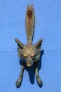 Fox Door Knocker Royalty Free Stock Photo