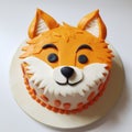 Fox Face Cake: A Deliciously Decorated Rice Pudding Delight