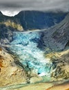 Fox glacier Royalty Free Stock Photo