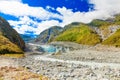 Fox glacier Royalty Free Stock Photo